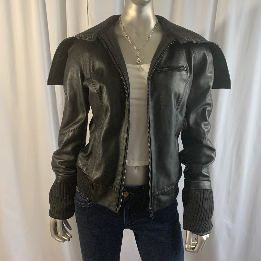 Rock & Republic Genuine Leather Jacket